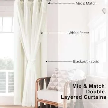 Elegant Hiasan Blackout Curtains with Thermal Insulation