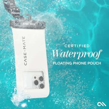 Case-Mate Waterproof Phone Pouch for Water Adventures