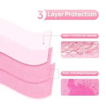 JMU Pink Dental Bibs 500 for Dental & Beauty Use