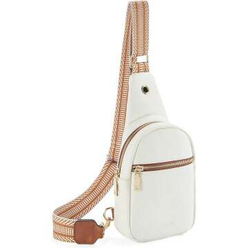 Telena Small Sling Bag: Stylish Leather Crossbody & Fanny Pack