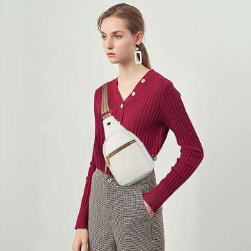 Telena Small Sling Bag for Women - Chic Leather Crossbody