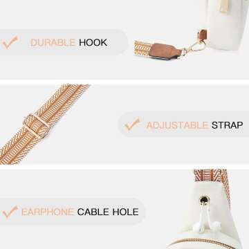 Telena Small Sling Bag for Women - Chic Leather Crossbody