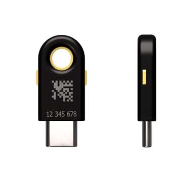 Yubico YubiKey 5C - The Essential USB Security Key for Online Safety