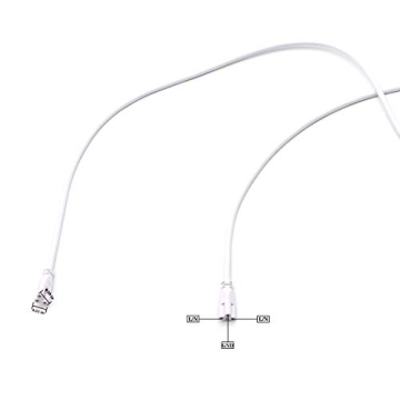 5FT LED Linkable Cords for T5 T8 Tube Lights - Pack of 4