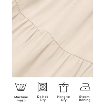 ZESICA Women’s Boho One Shoulder Midi Dress with Pockets