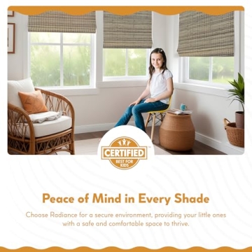 Radiance Cordless Bamboo Shades for Stylish Privacy