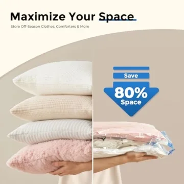 ETENWOLF Vacuum Storage Bags with Rechargeable Pump