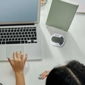 Taylor Digital Timer Counts Up and Down for School, Learning, Projects, and Kitchen Tasks
