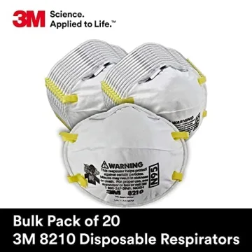 3M 8210 N95 Respirator Pack of 20 - Lightweight Masks