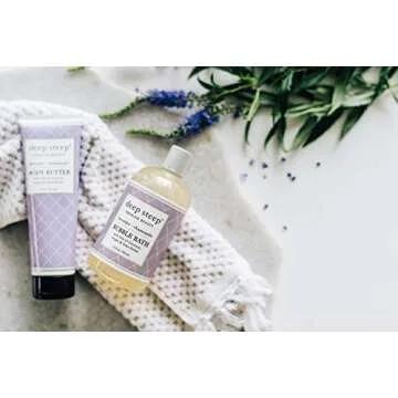 Deep Steep Bubble Bath, Lavender Chamomile, 17 Ounces