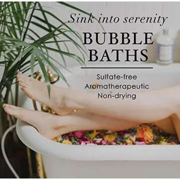 Deep Steep Bubble Bath, Lavender Chamomile, 17 Ounces