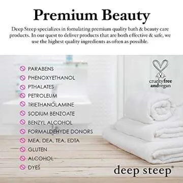 Deep Steep Bubble Bath, Lavender Chamomile, 17 Ounces