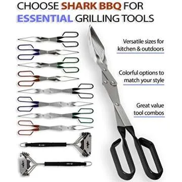 Heavy Duty BBQ Tongs for Ultimate Grilling Experience