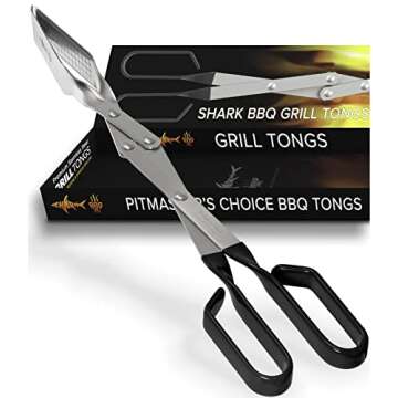 Heavy Duty BBQ Tongs for Ultimate Grilling Experience