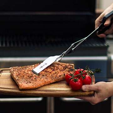 Heavy Duty BBQ Tongs for Ultimate Grilling Experience