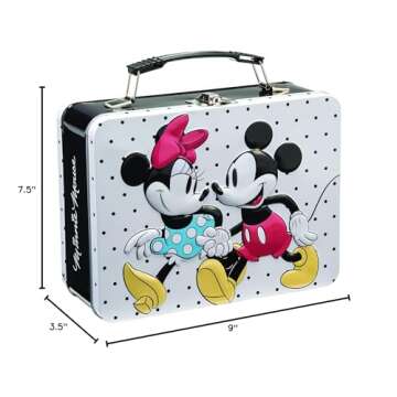 Disney Mickey & Minnie Tin Tote for Fun Storage