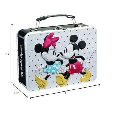 Disney Mickey & Minnie Tin Tote for Fun Storage