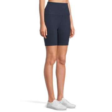 Beyond Yoga Spacedye High Waisted Biker Shorts Nocturnal Navy SM (US Women's 4-6) 7