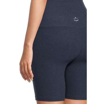 Beyond Yoga Spacedye High Waisted Biker Shorts Nocturnal Navy SM (US Women's 4-6) 7