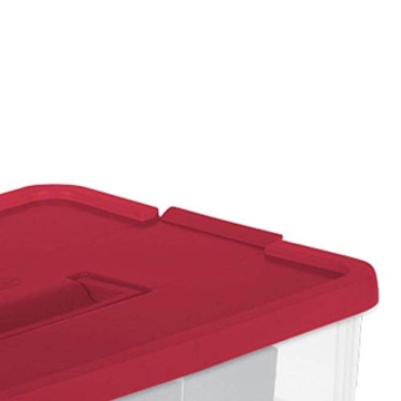 Sterilite 24 Compartment Christmas Ornament Storage Box