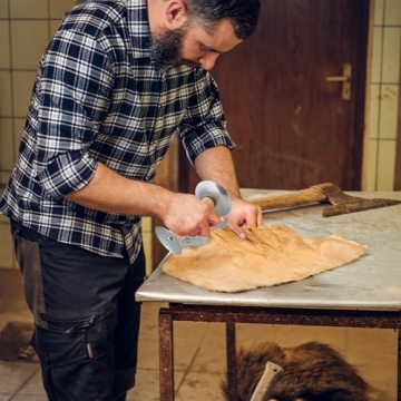 Redneck Convent Hog Scraper Flesher Pelt Tool for Taxidermy