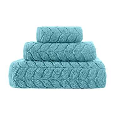 Premium BAGNO MILANO Turkish Bath Towels Set - Quick Dry & Soft