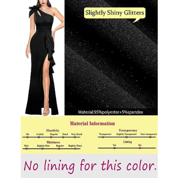 VFSHOW One Shoulder 3D Flower Maxi Dress for Elegance