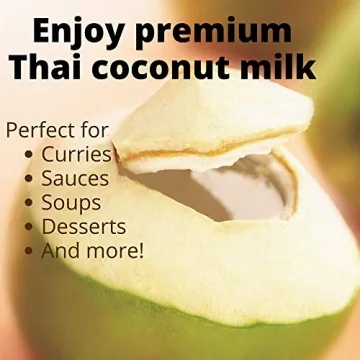 Chaokoh Coconut Milk - Premium Unsweetened 6 Pack