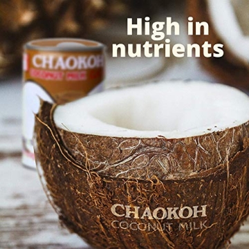Chaokoh Coconut Milk - Premium Unsweetened 6 Pack