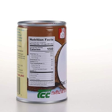 Chaokoh Coconut Milk - Premium Unsweetened 6 Pack