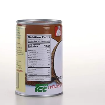 Chaokoh Coconut Milk - Premium Unsweetened 6 Pack