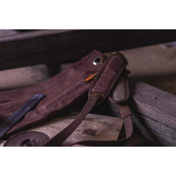 Heavy Duty Waxed Canvas Woodworking Apron with Pockets