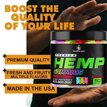 Premium Hemp Gummies for Calm, Relaxation, and Sleep