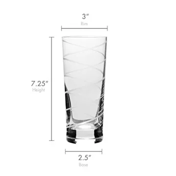 Mikasa Cheers Highball Glass Set of 4 - 19.75 Oz