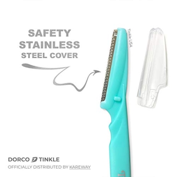 Dorco Tinkle Eyebrow Razor 3 Pack for Neck and Face