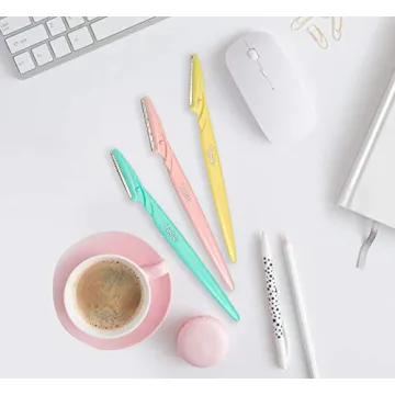 Dorco Tinkle Eyebrow Razor 3 Pack for Neck and Face