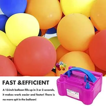 XBllcyiv Electric Balloon Pump for Celebrations