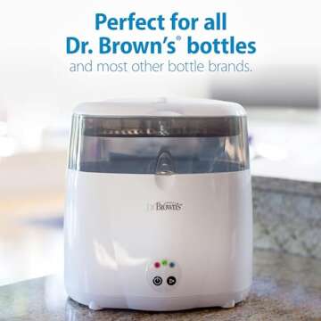 Dr. Brown’s Deluxe Electric Baby Bottle Sterilizer