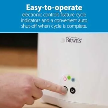 Dr. Brown’s Deluxe Electric Baby Bottle Sterilizer