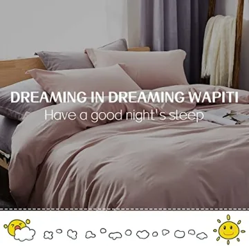 Dreaming Wapiti Duvet Cover Set - Soft Microfiber Queen Size