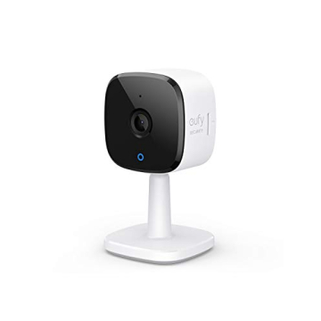 eufy security 1080P Indoor Cam, Plug-in Security Indoor Camera with Wi-Fi, Human and Pet AI, Works w...