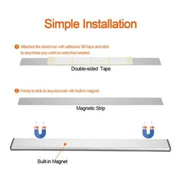 imenou LED Closet Light Rechargeable Motion Sensor