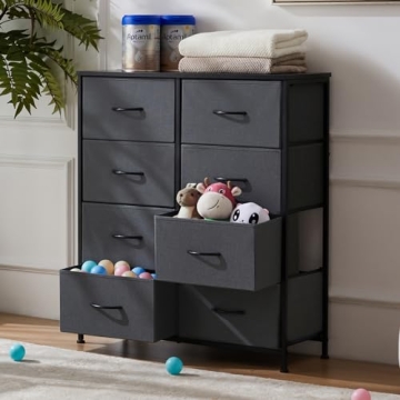 Sweetcrispy 8 Drawer Dresser for Bedroom and Kids