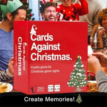 Christmas Card Game for Family Game Night Fun