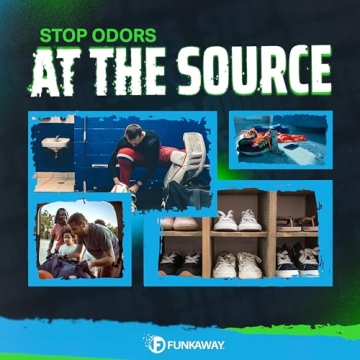 FunkAway Odor Eliminator Spray for Shoes and Clothes