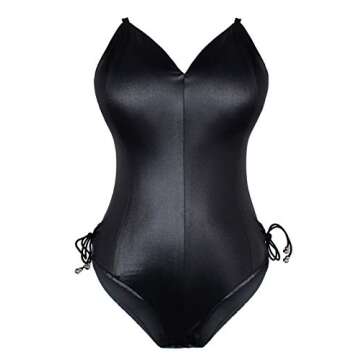 Womens Bunny Costume: Cosplay Bodysuit & Accessories Set