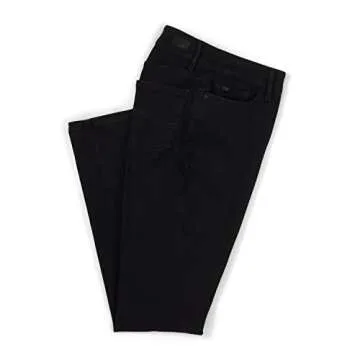 Lee Women's Flex Motion Straight Leg Jeans in Black