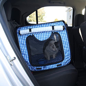 Extra Large Cat Travel Carrier with Litter Box and Toys
