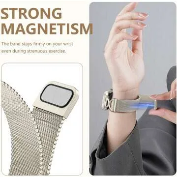 Dirrelo Apple Watch Metal Band for Women - 40mm to 49mm