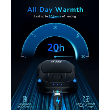 MKG Rechargeable Hand Warmers 20 Hours - Perfect Winter Gift